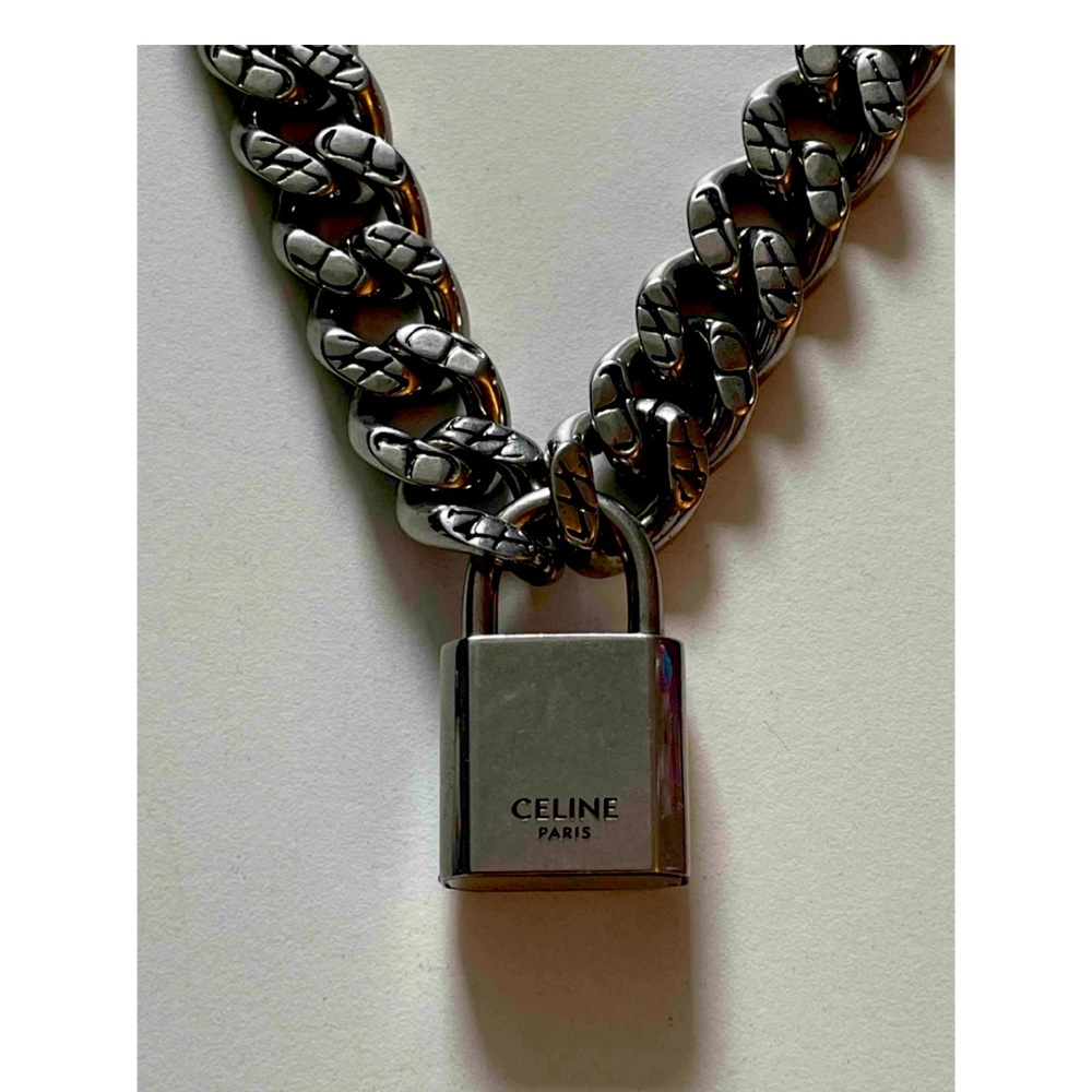 Celine Padlock necklace